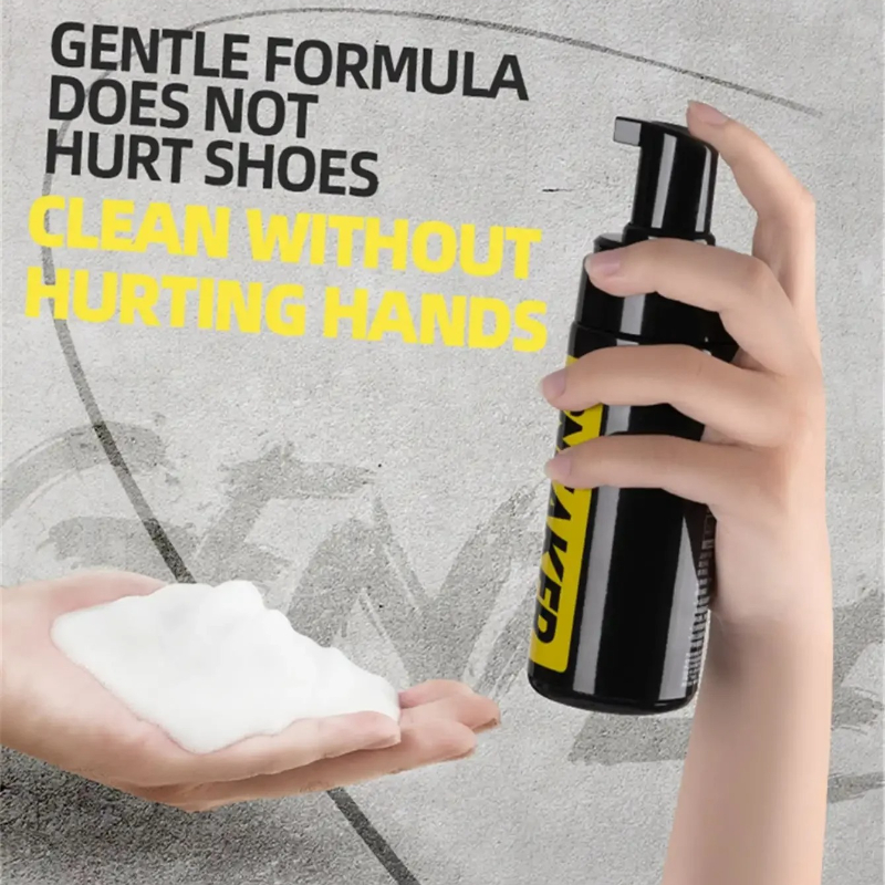 Sneaker Cleaning Kit - スポーツシューズフォームクリーナーキット ドライクリーニングスプレー レザー スエード ヌバック キャンバス