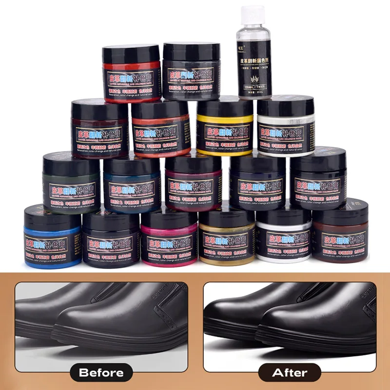 50g革修理用塗料顔料DIYベジタブルタンニンなめし革用顔料 - Sneaker Care のレビューと価格
