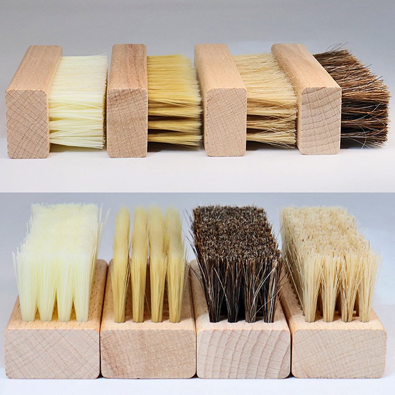 木製ハンドル付き靴ブラシ,実用的なプラスチック製の髪,柔らか - Sneaker Cleaning Kit のレビューと価格