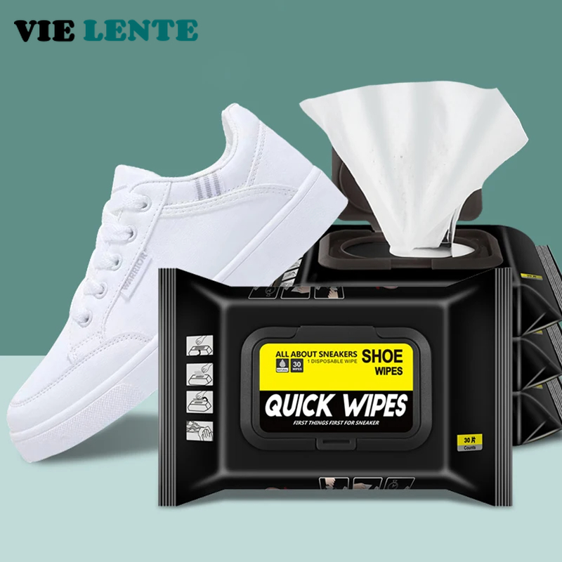 12 個/30 個使い捨て靴クリーンワイプポータブル白靴クリ - Sneaker Care のレビューと価格