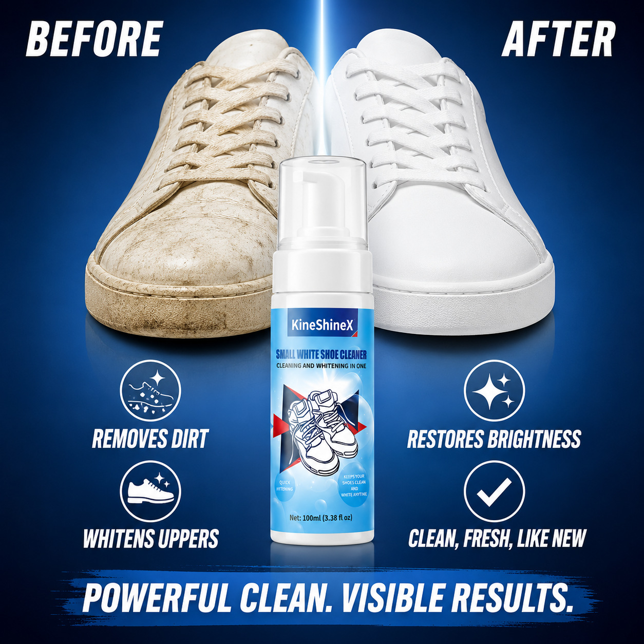 ギヘン靴クリーナーキット、水を使わない泡状靴クリーナー、靴ブ - Care For Sneaker のレビューと価格
